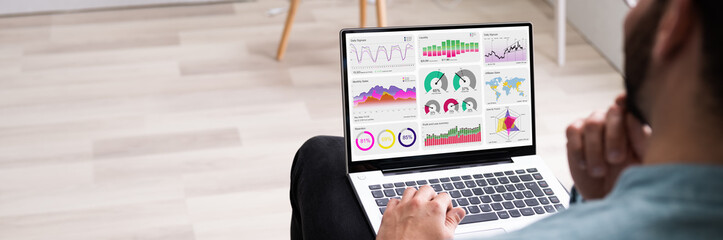 Poster - KPI Business Analytics Data Dashboard