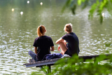 
family, lake, woman, couple, people, water, happy, nature, child, summer, park, river, mother, young, children, outdoors, boat, sitting, grass, boy, lifestyle, love, fun, together , green, travel, va