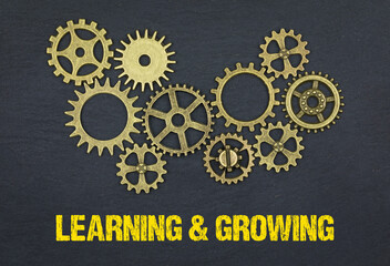 Sticker - Learning & Growing 