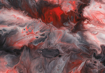 abstract red black outer space
