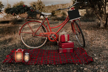 Christmas Bicycle Free Stock Photo - Public Domain Pictures