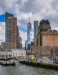 Wall Mural - The view on the downtown, New York, United States