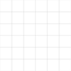 Fototapete - Seamless, repeatable Squares grid, mesh, Graph, Plotting paper pattern, Regular Lattice, grate-grating, Trellis and grill with thin lines