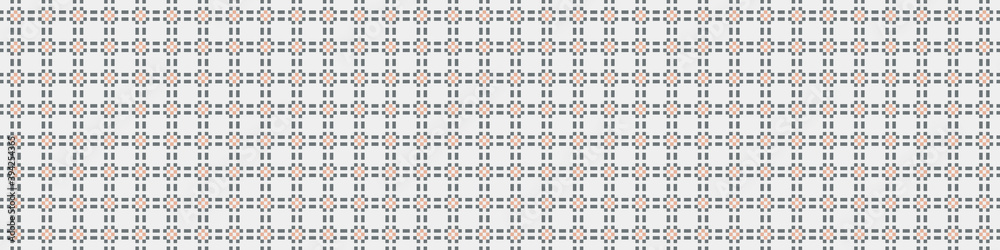 Abstract Cross Pattern Dots Logo generative computational art illustration