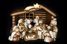 Christmas Crib Nativity Scene Holy Family Jesus Christ Mary Josef