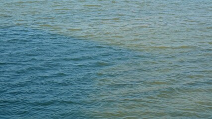 calm tropical river water surface during the day