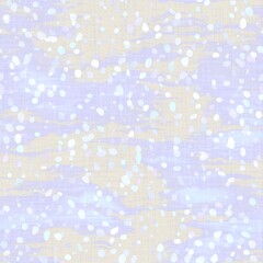 Light pale pastel tie dye confetti texture background. Washed out soft textured white seamless pattern. Delicate space dyed sprinkles blur effect all over print. For Wedding or party invititation