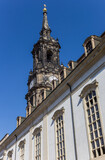 Fototapeta Boho - Tower of the Dreikonigskirche church in Dresden, Germany
