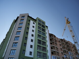 Canvas Print - apartment building