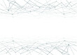 © Jirakan - The line linked data network abstract white background