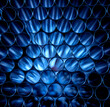 © romaset - Abstract background of steel pipes stacked on a pallet