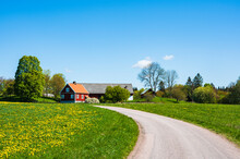 Farmhouse And Outbuildings, Sweden