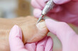 © Николай Крапивин - Professional hardware pedicure close up
