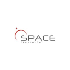 Space logo design inspiration vector template