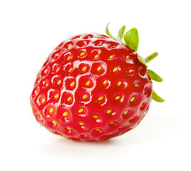 Poster - strawberry isolated on white background