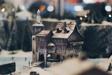 View Of Miniatur In City During Winter