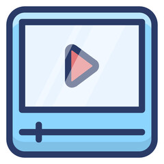 Sticker - Video Tutorial Vector 