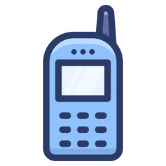 Sticker - Walkie Talkie Vector