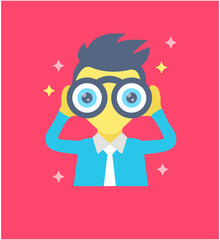 Sticker - Business Vision Vector 