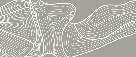  Gold lines background vector. Luxury pattern design with abstract shape and golden texture. Modern wallpaper design for print, cover, wall art, fabric  and banner background.
