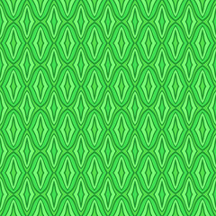  Green vector seamless retro geometric pattern with rhombs