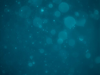 Wall Mural - blue bokeh abstract light backgrounds