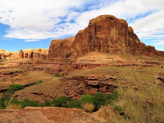 Wall Mural - Canyonland National Park red mountain