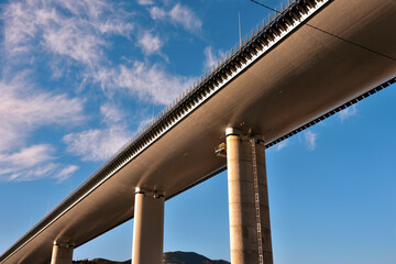 Wall Mural - the new highway bridge (san giorgio) genoa italy