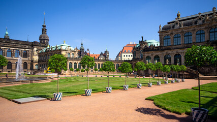 Wall Mural - Zwinger in Dresden, Germany