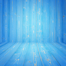 Full Frame Shot Of Blue Wood