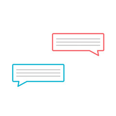 Aufkleber - Message Icon. Mobile phone  chat sign vector
