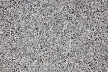 Close Up Concrete Tiny Gravel Stone Wall Texture Background, There Are Black, White, Gray And Orange Pebble Stones. (for Use Background)