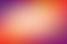 Colorful Blurred Purple And Orange Background With Abstract Smooth Texture Gradient And Dark Border With Yellow Center In Dramatic Bold And Bright Ccolors