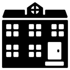 Poster - Residential Building Vector 