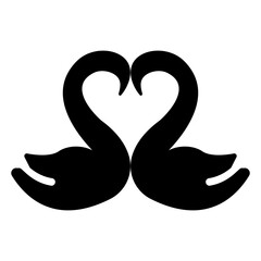 Sticker - Love Birds Vector 