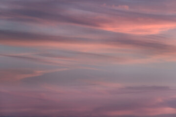 Wall Mural - cloud in the sky at sunset texture background.