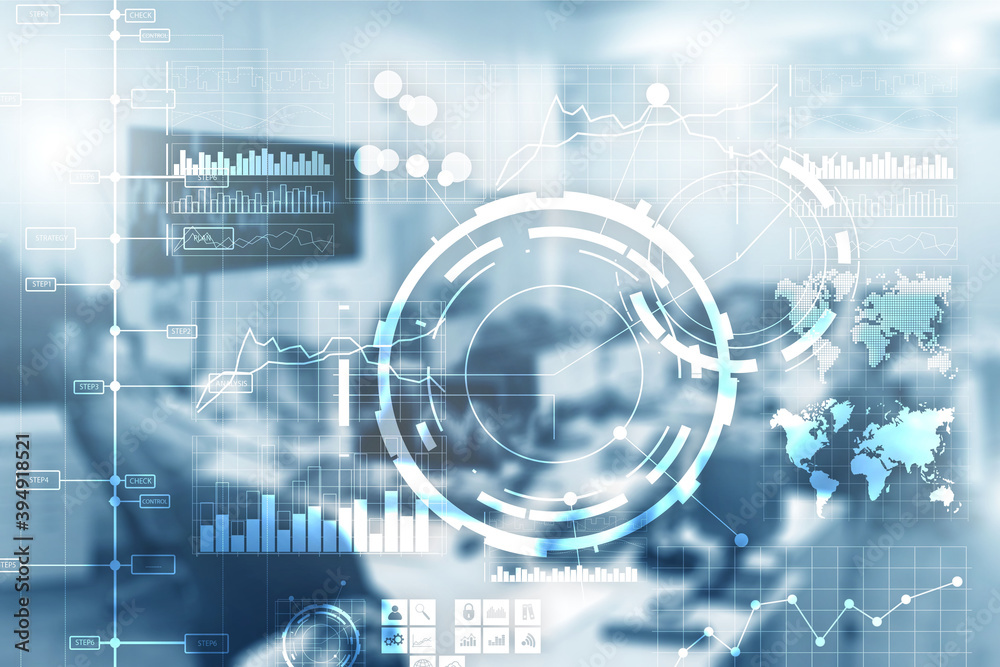 Corporate background. Business intelligence BI Key performance ...