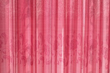 Full Frame Shot Of Pink Curtain