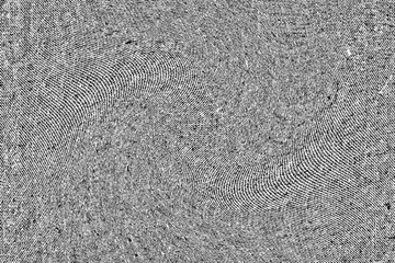 Poster - Texture of rough natural fabric. Grey burlap. 