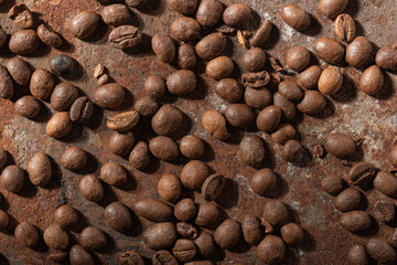 Still life coffee- dark food photo