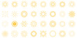 Firework icons set. Outline set of firework vector icons thin line color flat on white