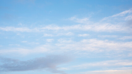 blue sky with clouds