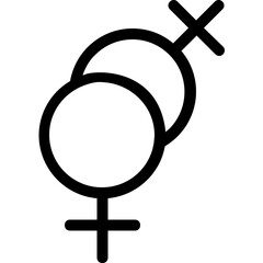  
Gender Vector Line Icon
