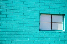 Close-up Of Window In Wall