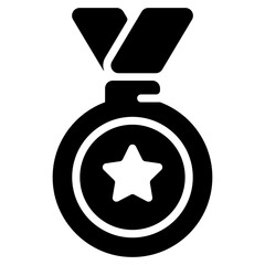 Wall Mural - Star Award Medal