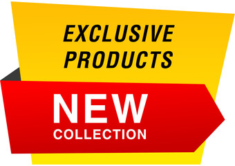 Canvas Print - Exclusive Products Label 