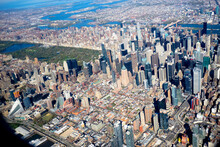 Midtown New York City From Above, Hell's Kitchen And Midtown East
