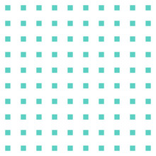 Seamless Pattern With A Lot Of Turquoise Small Rectangles.