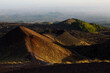Sicily, Italy. Spectacular view from the top of the Silvestri Superiori crater near the summit of Mount Etna.
