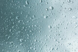 Fototapeta Natura - water drops on glass surface
